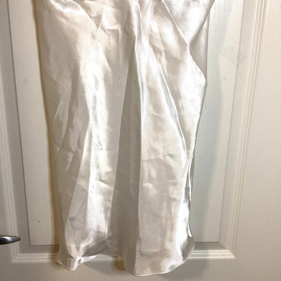 Jones New York Women's White Slip Chemise Size S/P Baby Doll Adjustable Straps - Picture 3 of 10